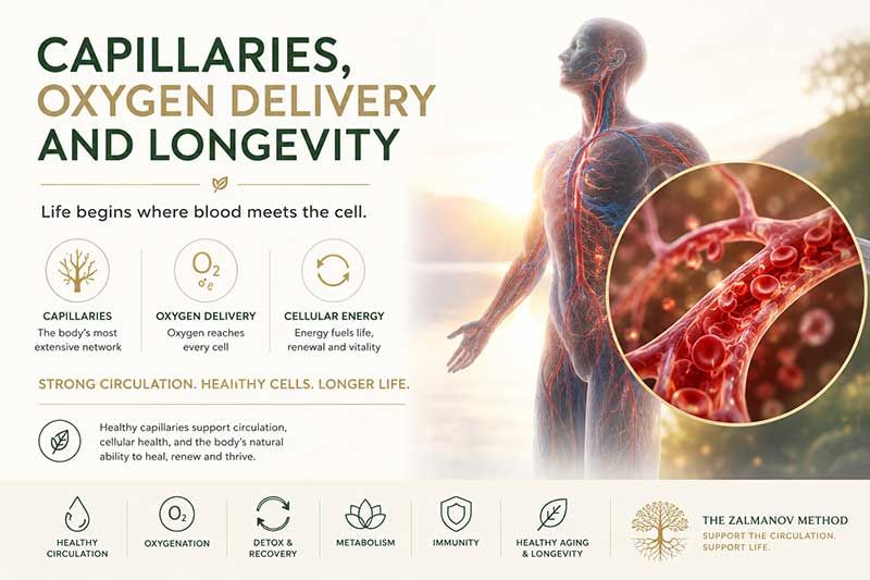 Capillaries, Oxygen Delivery and Longevity